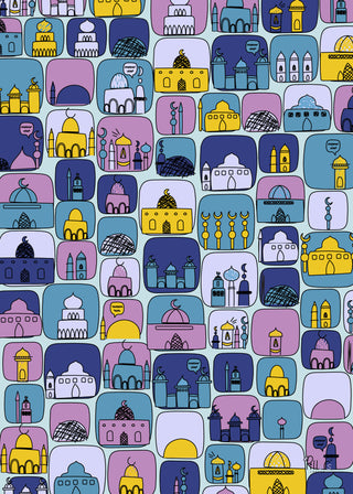 Mosques Wrapping Paper